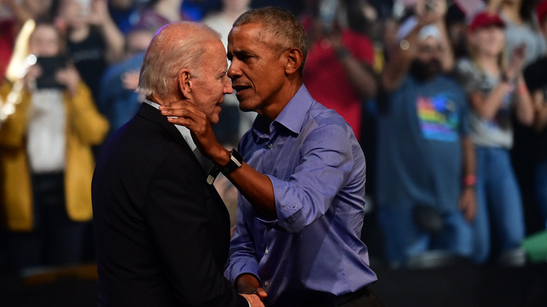 Joe Biden et Barack Obama s'expriment