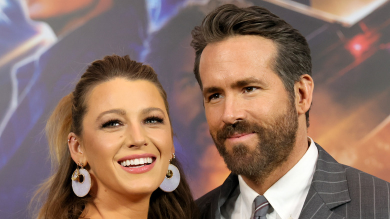 Blake Lively et Ryan Reynolds posent