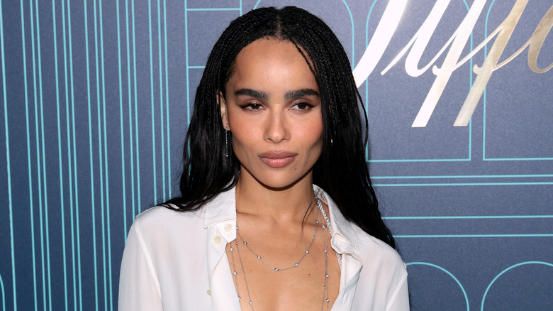 Zoé Kravitz posant