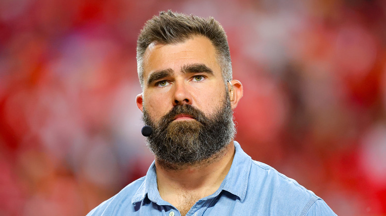 Jason Kelce travaille sur 