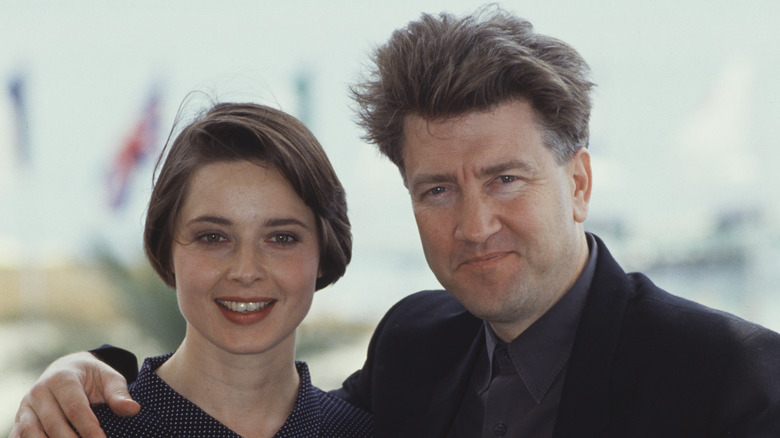 Isabella Rossellini et David Lynch souriant ensemble