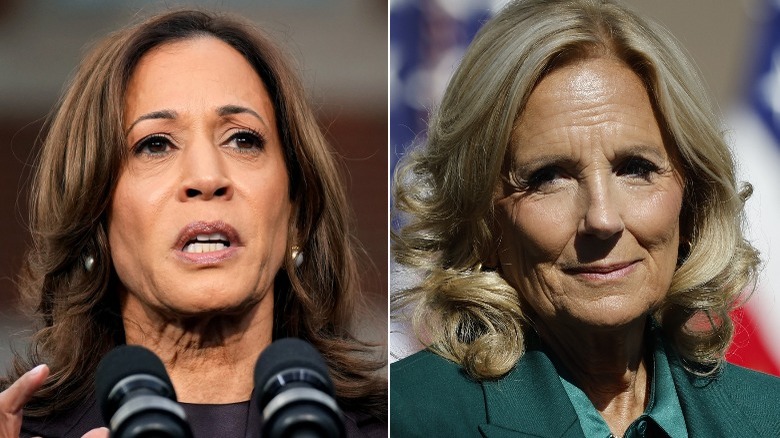 Une image partagée de Kamala Harris et Jill Biden