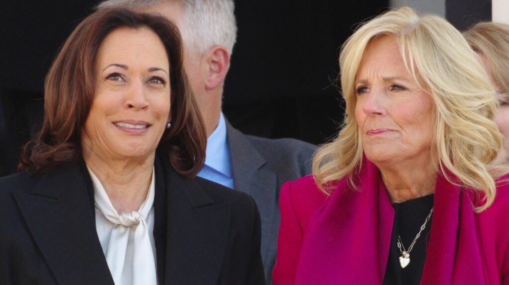 Jill Biden et Kamala Harris semblent confirmer les rumeurs de querelle dans une vidéo glacée