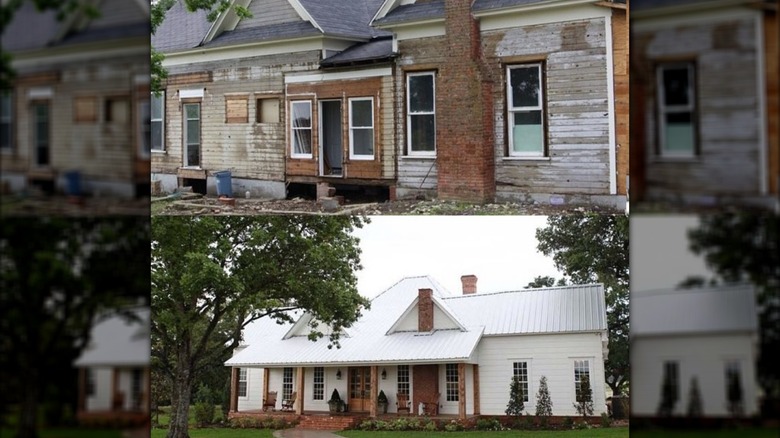 Photos de la ferme de Chip Gaines et Joanna Gaines avant et après rénovations