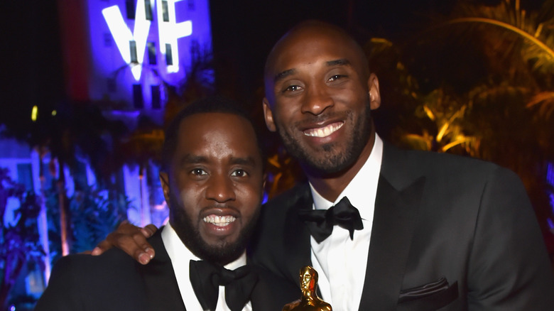 Sean Combs et Kobe Bryant assistent à la soirée des Oscars Vanity Fair 2018