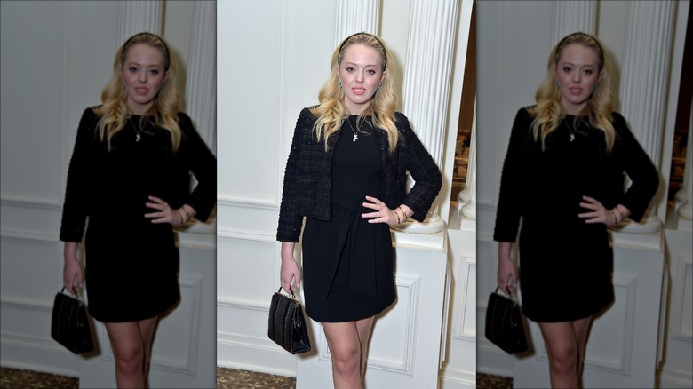 Tiffany Trump avec un sac à main