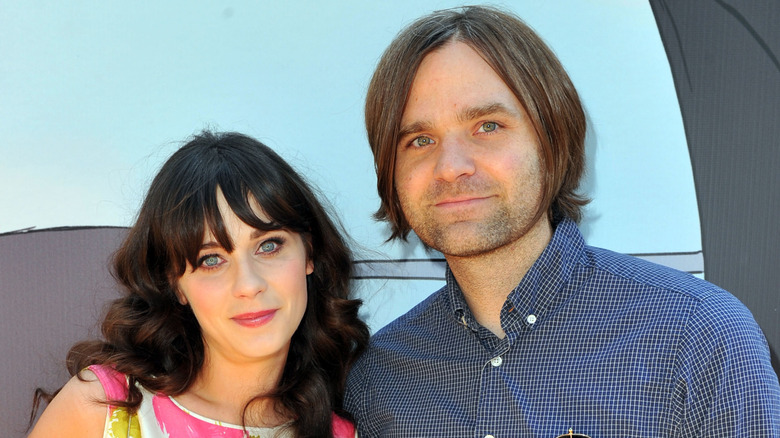 Zooey Deschanel, Ben Gibbard souriant