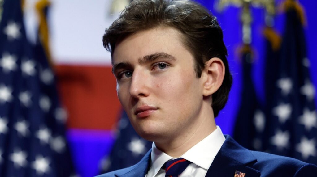 Les camarades de classe de Barron Trump parlent de ses opinions politiques