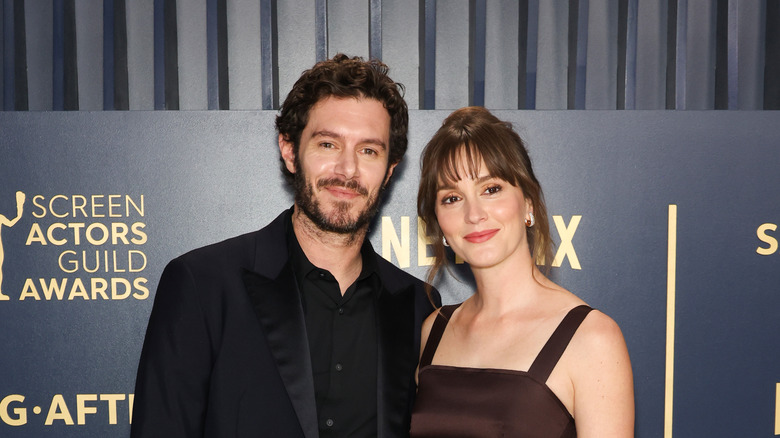 Adam Brody et Leighton Meester aux SAG Awards