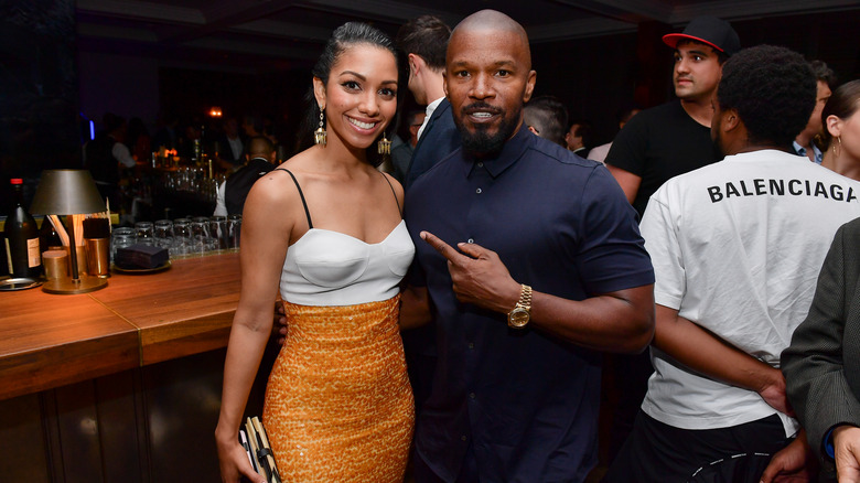 Corinne Foxx et son père Jamie Foxx