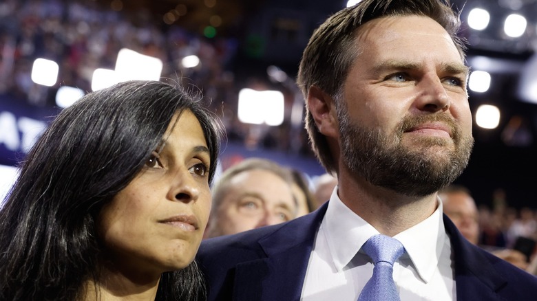 Usha Vance et JD Vance impatients