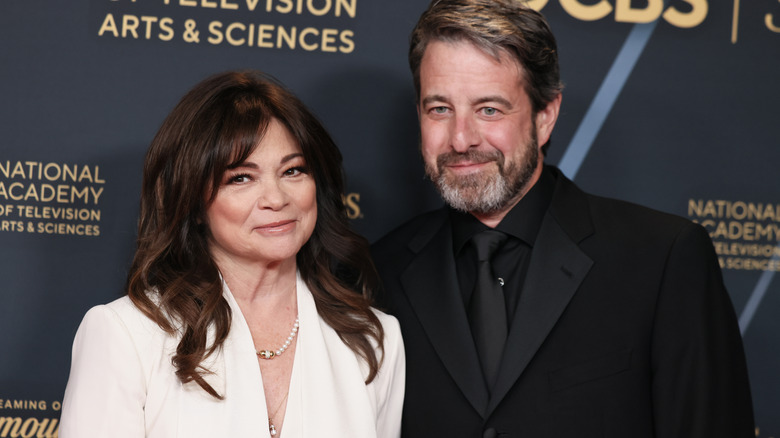 Valerie Bertinelli et Mike Goodnough aux Emmys