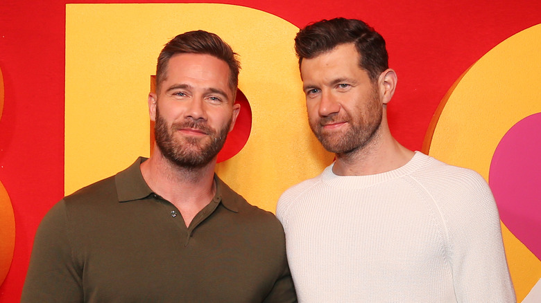 Luke Macfarlane, Billy Eichner posant