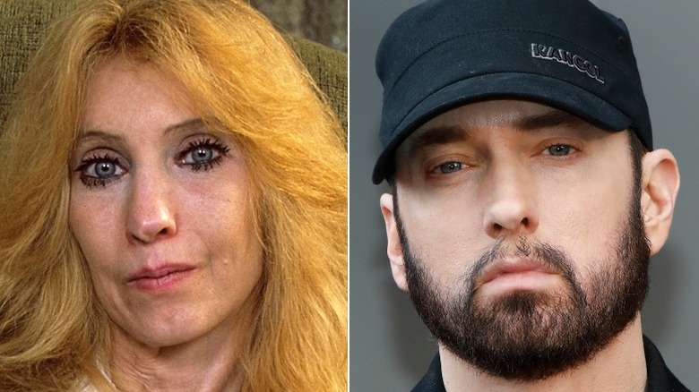 Image partagée de Debbie Nelson et de son fils Marshall Mathers