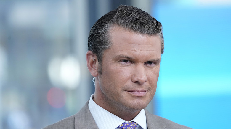 Pete Hegseth au studio Fox News en 2019