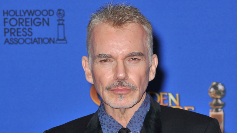 Billy Bob Thornton sur le tapis rouge des Golden Globes