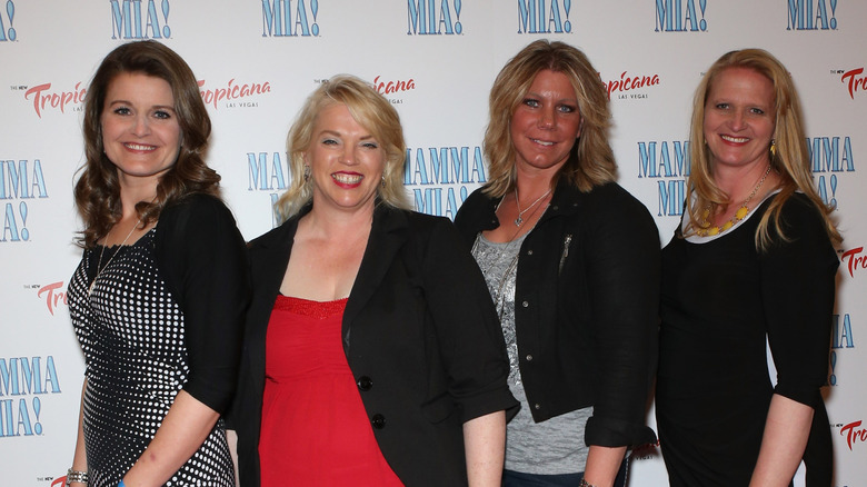 Les femmes de Sister Wives posant pour une photo