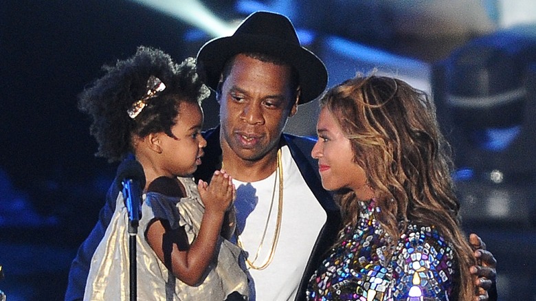 Blue Ivy Carter présente aux MTV VMA 2014