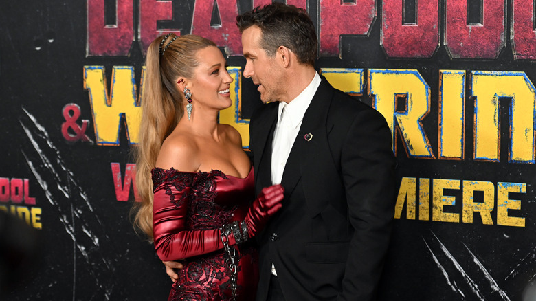 Blake Lively et Ryan Reynolds sur le tapis rouge