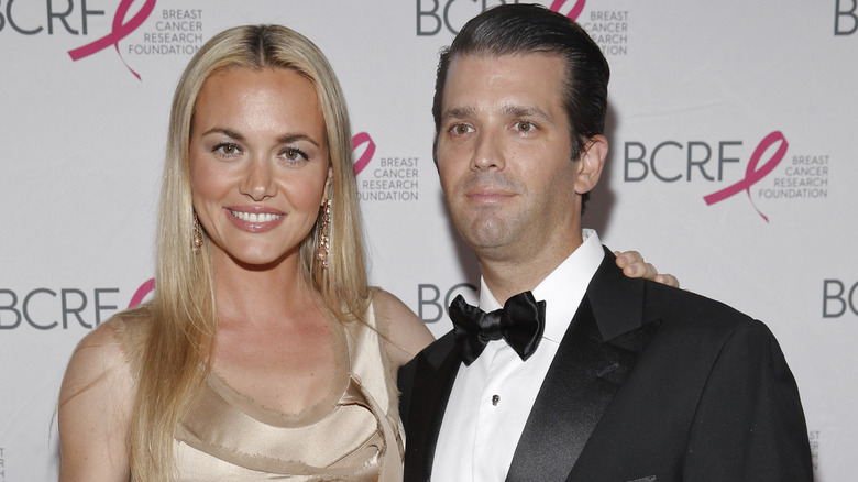 Vanessa et Don Trump Jr. lors d'un événement de la Breast Cancer Research Foundation