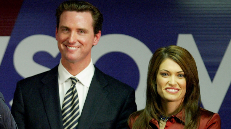 Gavin Newsom et Kimberly Guilfoyle