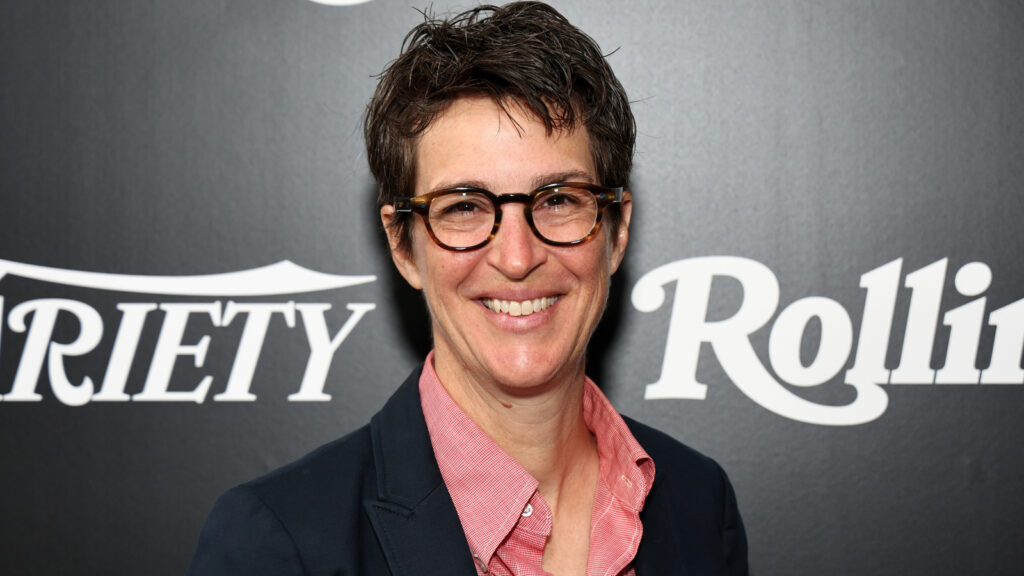 Rachel Maddow, présentatrice de MSNBC, a l'air si différente sans maquillage