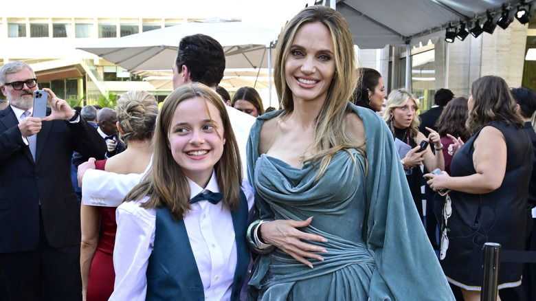 Vivienne et Angelina Jolie opèrent ensemble chez les Tony.