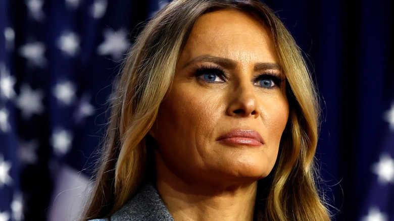 Melania Trump sur scène le soir des élections 2024