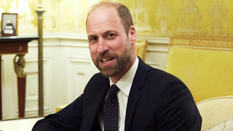 Le prince William à l'ambassade du Royaume-Uni à Paris, France (2024)